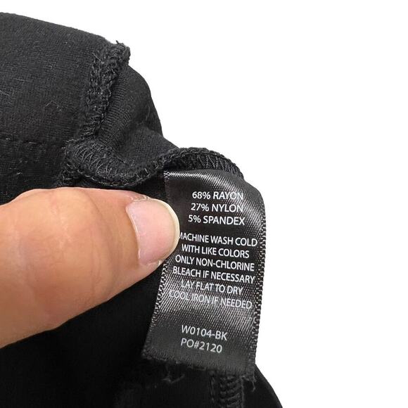 Betabrand Classic Dress Yoga Pants‎ Boot-Cut Black - Picture 9 of 10